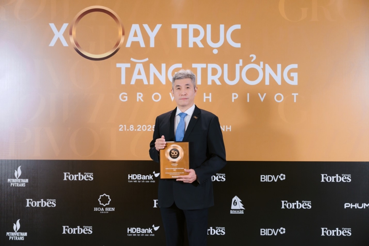 DHG Pharma nhận danh hiệu “Top 50 Công ty niêm yết tốt nhất Việt Nam 2025” vào ngày 21/8/2025.