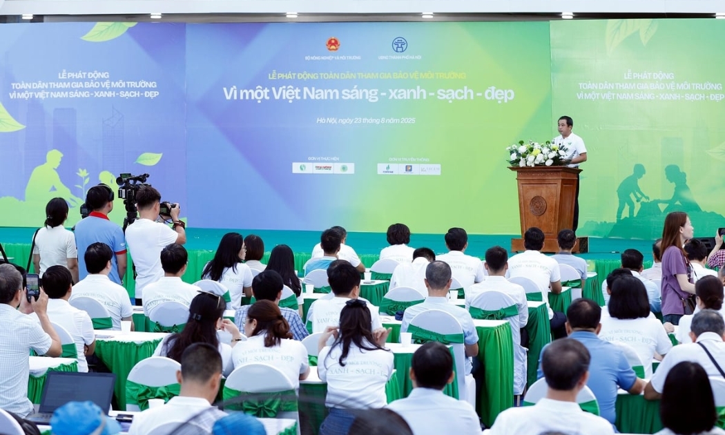 Phát động Toàn dân tham gia bảo vệ môi trường vì một Việt Nam sáng – xanh - sạch - đẹp, hưởng ứng Công điện số 134/CĐ-TTg ngày 13/8/2025 của Thủ tướng Chính phủ.