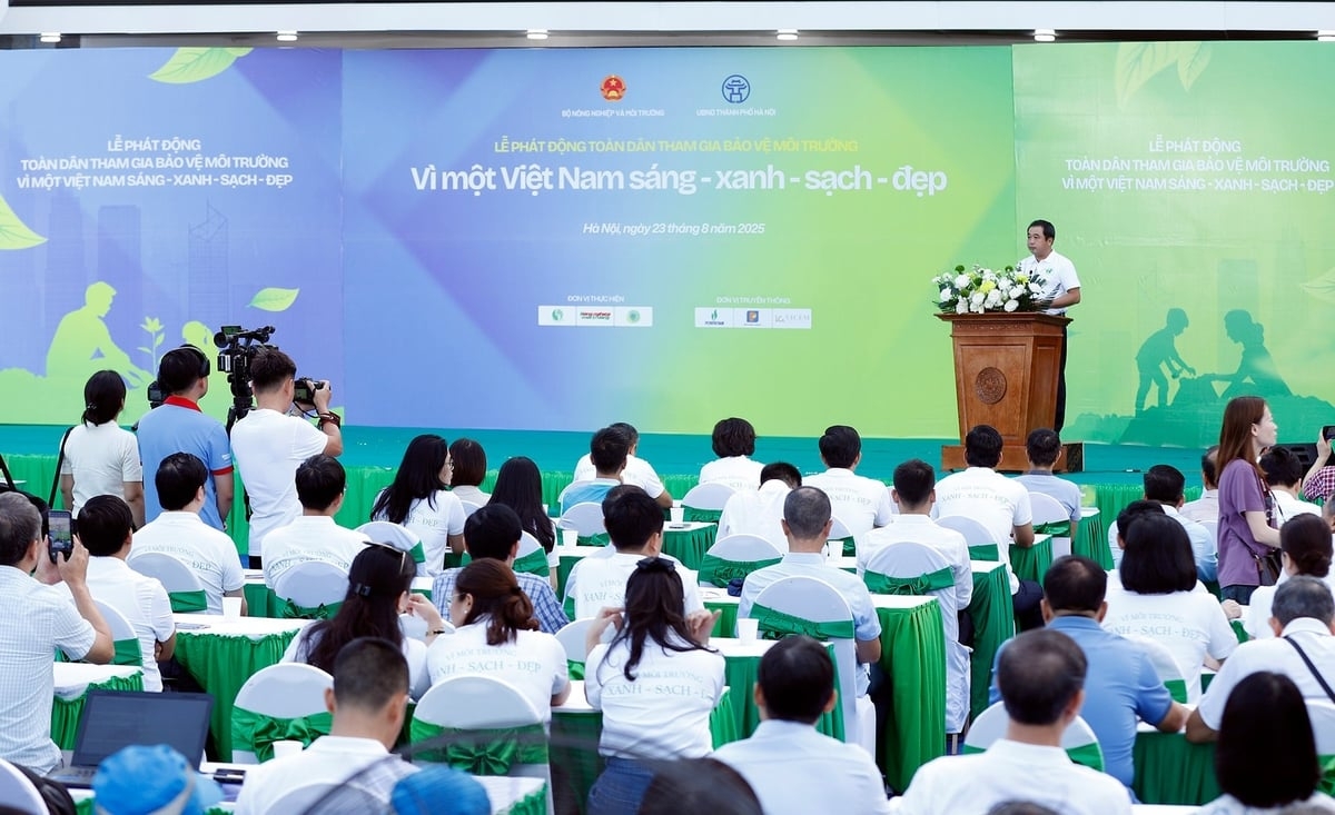 Phát động Toàn dân tham gia bảo vệ môi trường vì một Việt Nam sáng – xanh - sạch - đẹp, hưởng ứng Công điện số 134/CĐ-TTg ngày 13/8/2025 của Thủ tướng Chính phủ.