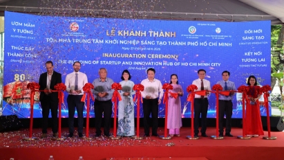 Trung tâm Khởi nghiệp sáng tạo TP.HCM diện tích 17.000m2 đi vào vận hành
