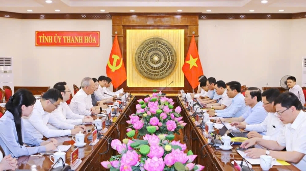 Toàn cảnh buổi làm việc