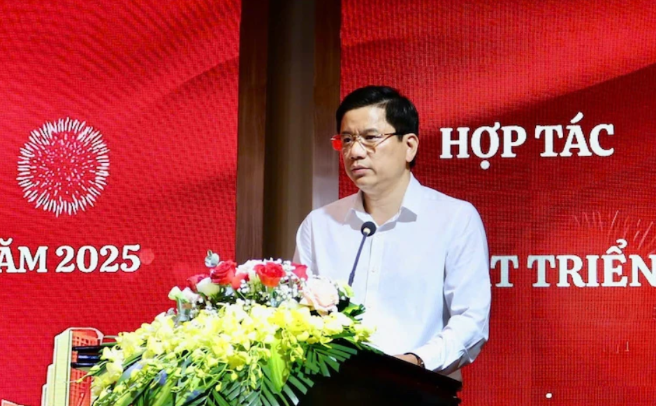 Giám đốc VCCI Thanh Hóa - Ninh Bình Đỗ Đình Hiệu phát biểu