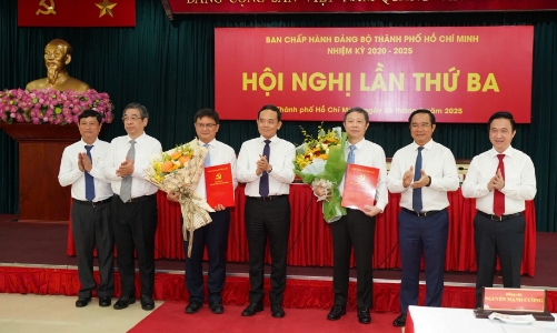 Ông Dương Anh Đức giữ chức Trưởng Ban Tuyên giáo và Dân vận Thành ủy TP. Hồ Chí Minh