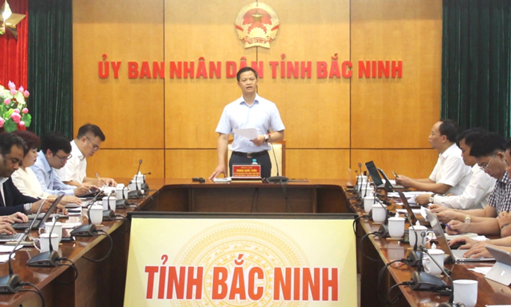 UBND tỉnh Bắc Ninh tổ chức họp triển khai việc lập Quy hoạch tỉnh Bắc Ninh thời kỳ 2025-2035, tầm nhìn đến năm 2050 và Quy hoạch chung đô thị Bắc Ninh (sau hợp nhất).