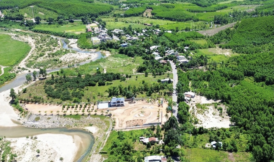 Khu vực quy hoạch Khu du lịch sinh thái 339 ha, thuộc thôn Phú Túc.