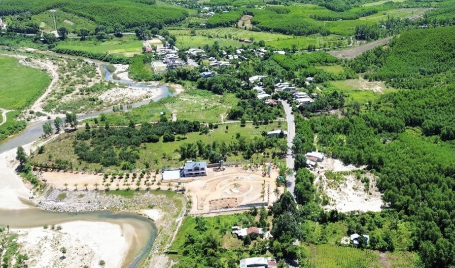 Khu vực quy hoạch Khu du lịch sinh thái 339 ha, thuộc thôn Phú Túc.