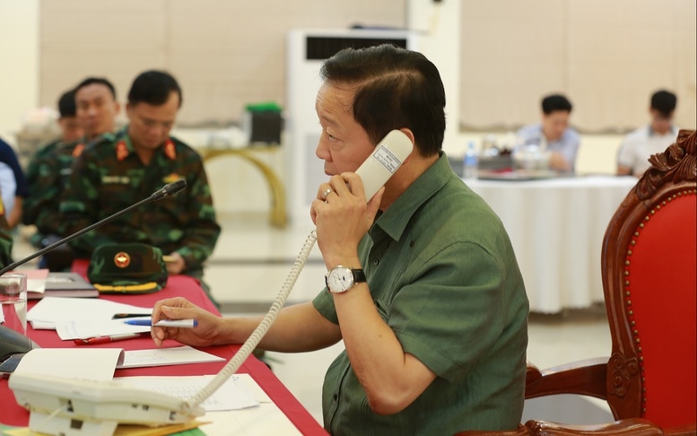 Phó Thủ tướng chỉ đạo, Quân khu 4, Bộ Nông nghiệp và Môi trường, Văn phòng Ban Chỉ đạo Phòng thủ dân sự quốc gia phải có báo cáo thống nhất, chính xác, cập nhật