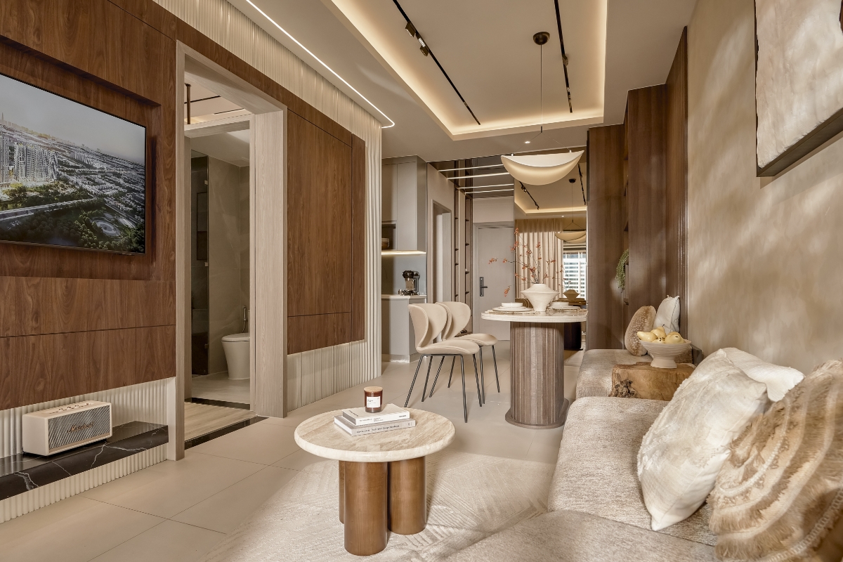 Không gian ấm áp của căn hộ 2 phòng ngủ 2 phòng vệ sinh tại tháp ORION – TT AVIO.