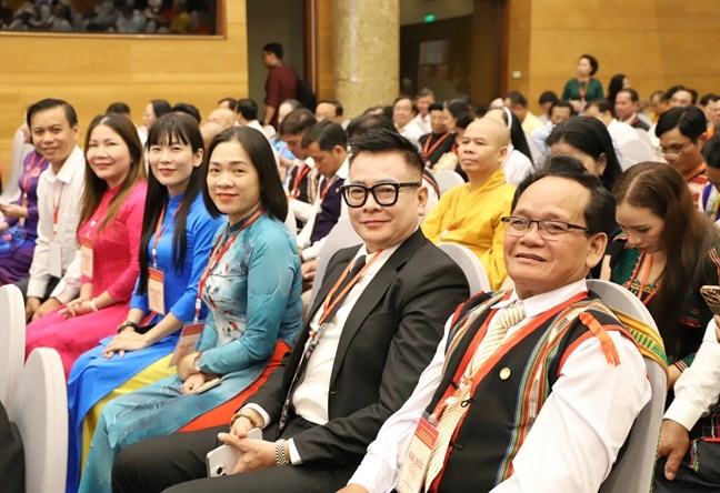 Đại biểu tham dự Hội nghị. Ảnh Minh Hiển/mattran.org.vn.