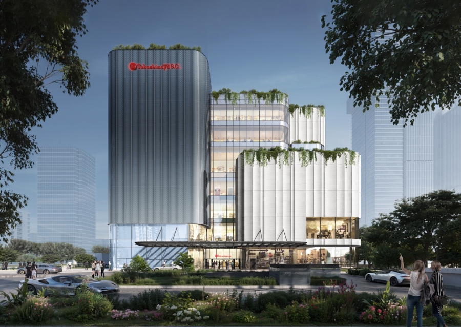 Westlake Square Hanoi nổi bật với thiết kế đương đại, khẳng định vị thế của chuẩn mực bán lẻ Nhật Bản tại Hà Nội.