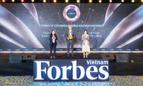 VNDIRECT lần thứ 2 lọt Top 50 Công ty niêm yết tốt nhất 2025 do Forbes công bố