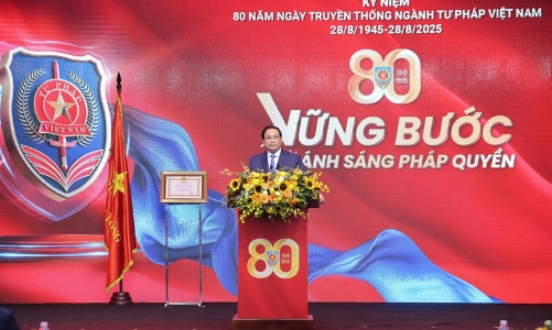 Xây dựng và thi hành pháp luật trở thành lợi thế cạnh tranh quốc gia