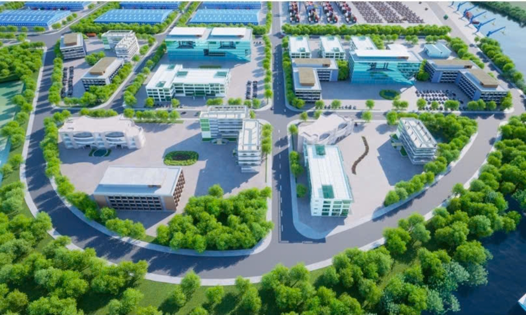 Phối cảnh Trung tâm Logistics - ICD Tây Ninh. Ảnh: Portcoast