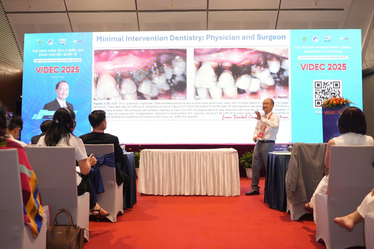 Hội nghị khoa học và triển lãm Răng Hàm Mặt Quốc tế (VIDEC 2025) có chủ đề 
