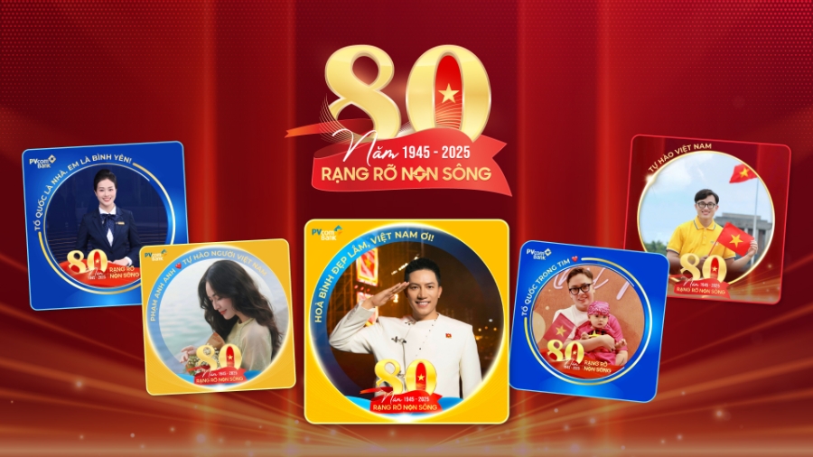 Đa dạng màu sắc và thông điệp với hoạt động thay avatar dịp kỷ niệm 80 năm Quốc khánh 2/9.