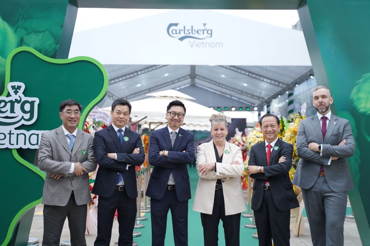 Ban lãnh đạo cấp cao của tập đoàn Carlsberg cam kết cùng Việt Nam hướng tới Net Zero.