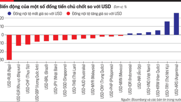 Áp lực điều hành tỷ giá