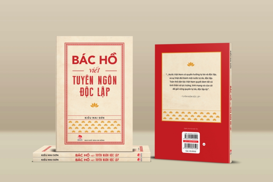 Hàng loạt sách hay về Chủ tịch Hồ Chí Minh, tình yêu quê hương đất nước, những người lính Cụ Hồ... ra mắt dịp Quốc khánh 2/9.
