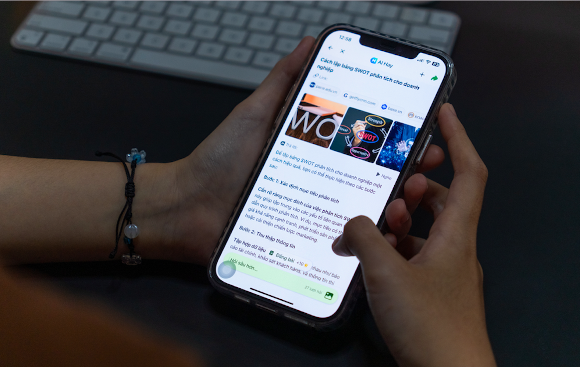 AI Hay hiện đã đạt hơn 15 triệu lượt tải, giữ vị trí dẫn đầu hạng mục “Giáo dục” trên App Store và Google Play tại Việt Nam.