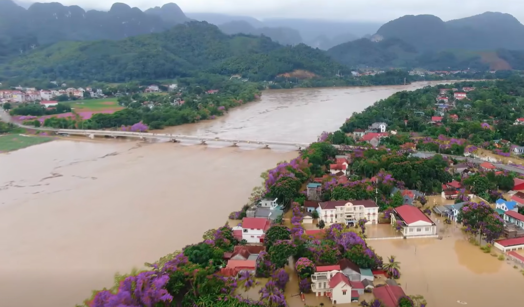 Nước sông Mã dâng cao