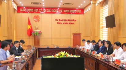 Ninh Bình mở rộng cơ hội hợp tác đầu tư với các tập đoàn lớn