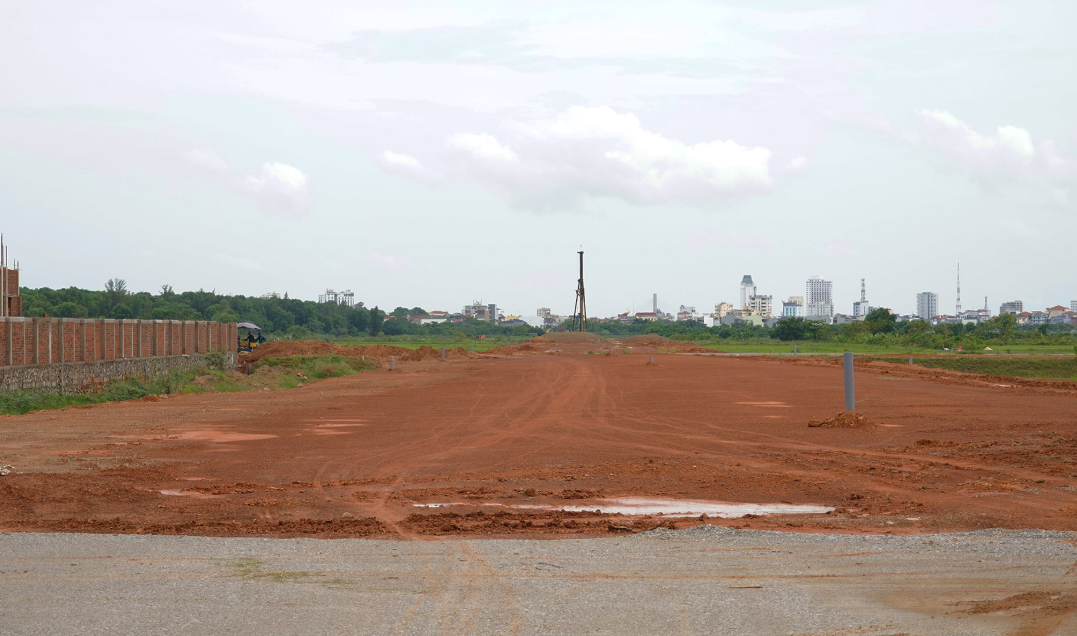 Các hạng mục dự án đang được triển khai thi công