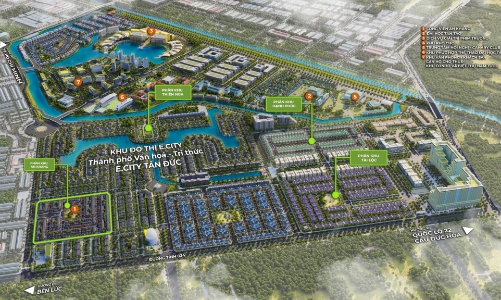 E.City Tân Đức - Đô thị tiện ích toàn diện, An Khang khởi nguồn nhịp sống mới