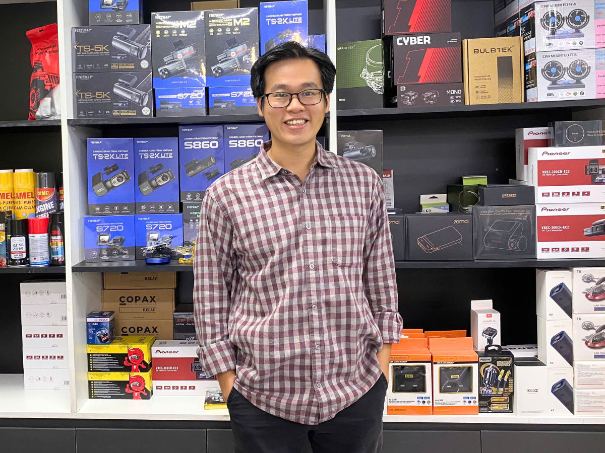 Ông Hà Tuấn Anh cho biết hiện tại Car Choice đang tập trung nhân lực vận hành gian hàng trên Shopee.