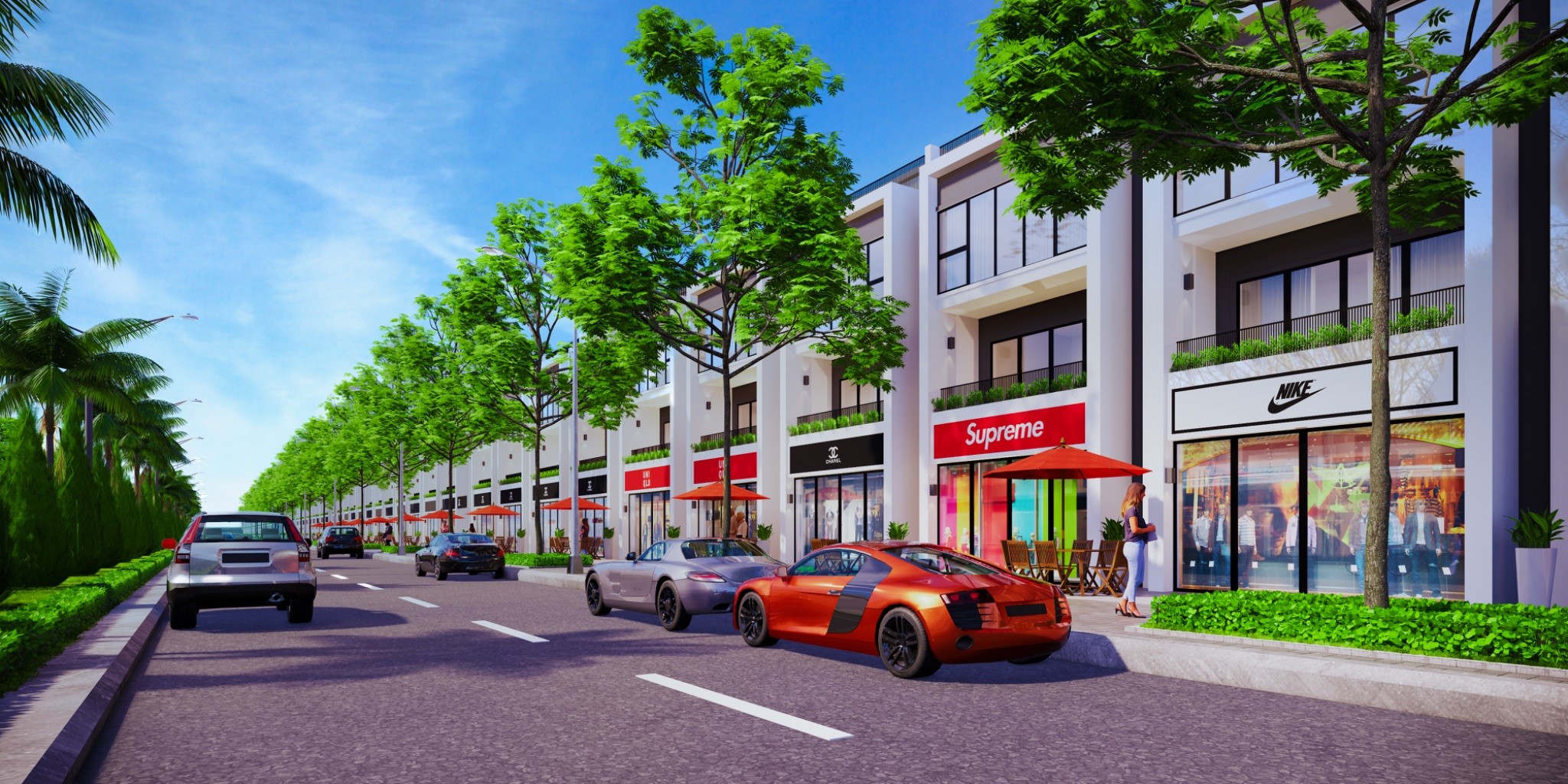 An Khang vừa là điểm đến thương mại nhộn nhịp, vừa là chốn ở thể hiện phong cách sống hiện đại.