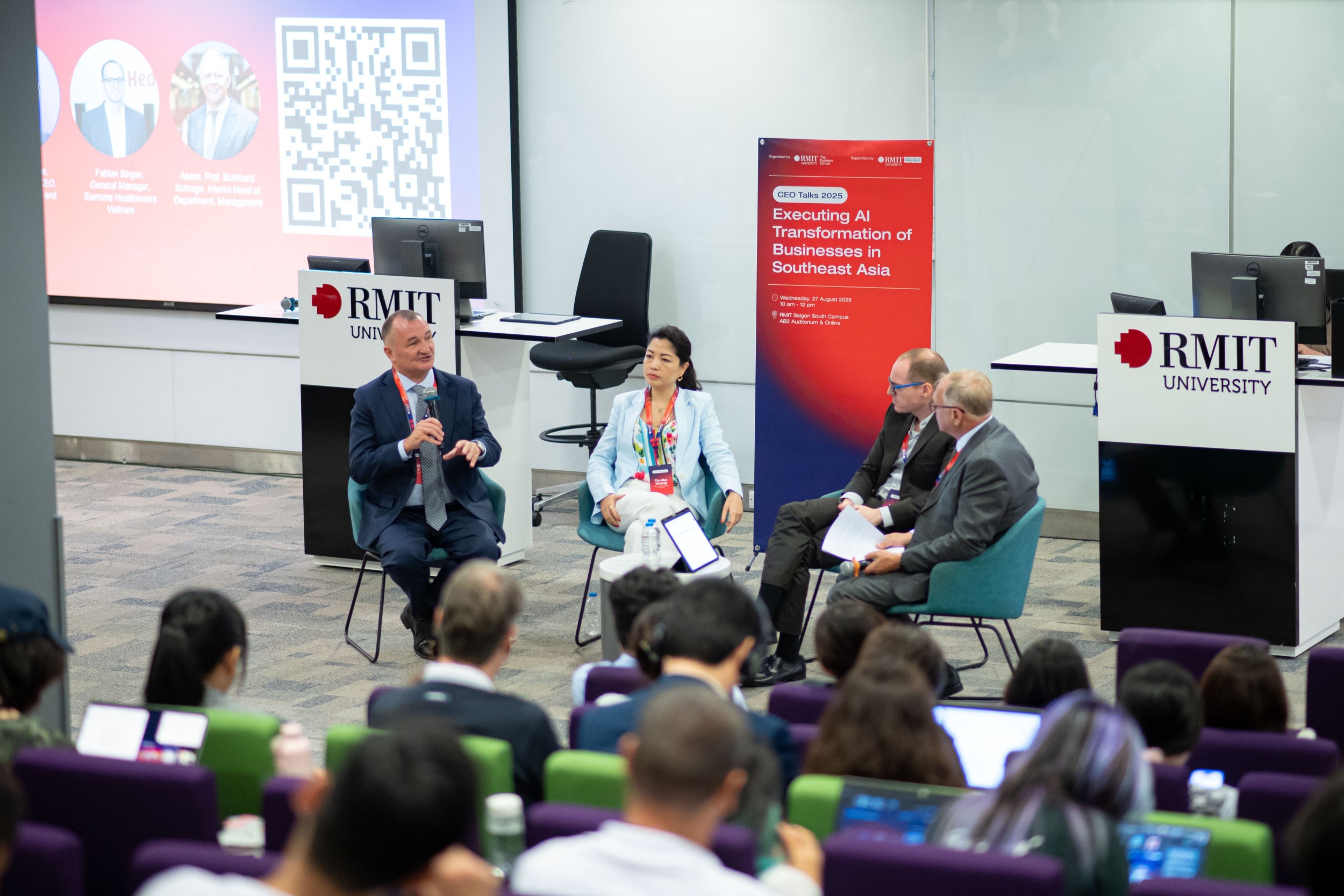 CEO Talks 2025 nêu bật thực tế rằng chuyển đổi AI xoay quanh khả năng làm chủ sự giao thoa của dữ liệu, chiến lược và nhân tài