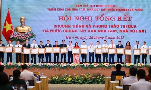 Techcombank nhận bằng khen của Thủ tướng, ghi nhận những đóng góp tích cực trong chương trình an sinh trọng điểm Quốc gia