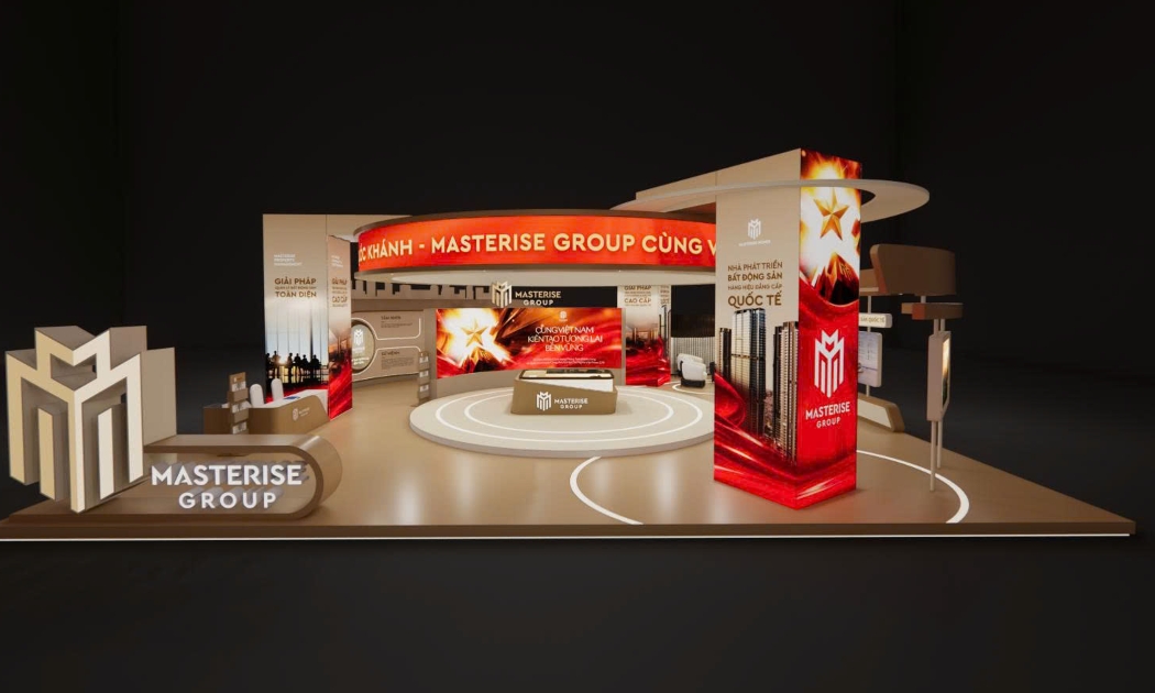 Masterise Group là một trong 20 doanh nghiệp tư nhân tiêu biểu được lựa chọn để góp mặt tại Triển lãm Thành tựu Đất nước 2025. Ảnh: Masterise Group.