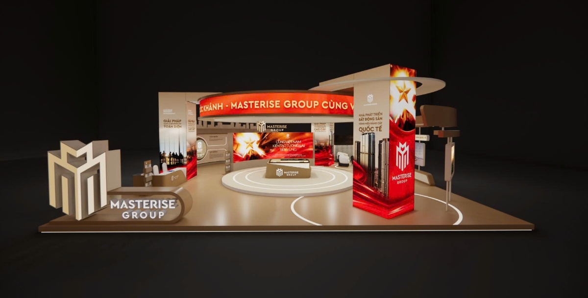 Masterise Group là một trong 20 doanh nghiệp tư nhân tiêu biểu được lựa chọn để góp mặt tại Triển lãm Thành tựu Đất nước 2025. Ảnh: Masterise Group.