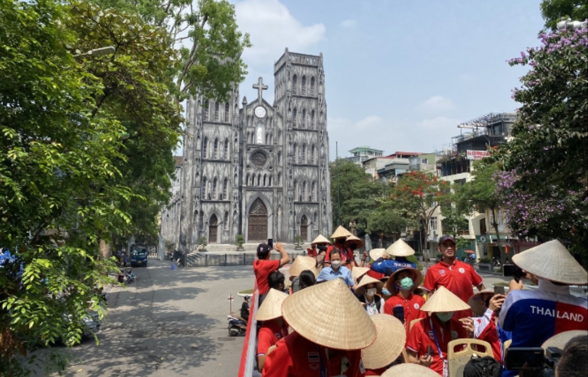 Hà Nội không chỉ thu hút du khách trong nước mà còn nổi bật trên bản đồ quốc tế.