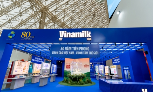 Vinamilk góp mặt tại Triển lãm Thành tựu Đất nước dịp 80 năm Quốc khánh: Tự hào cùng dân tộc vươn mình