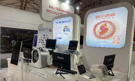 Bộ Y tế giới thiệu công nghệ hiện đại nhất tại Triển lãm thành tựu đất nước