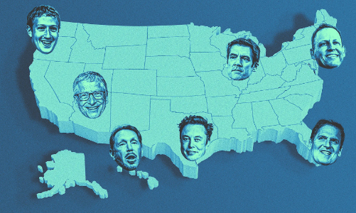 Các tỷ phú công nghệ Mỹ 