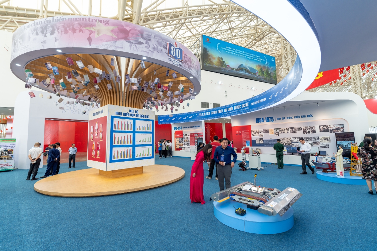 Không gian triển lãm mở cửa miễn phí cho Nhân dân tham quan từ ngày 28/8.&nbsp;