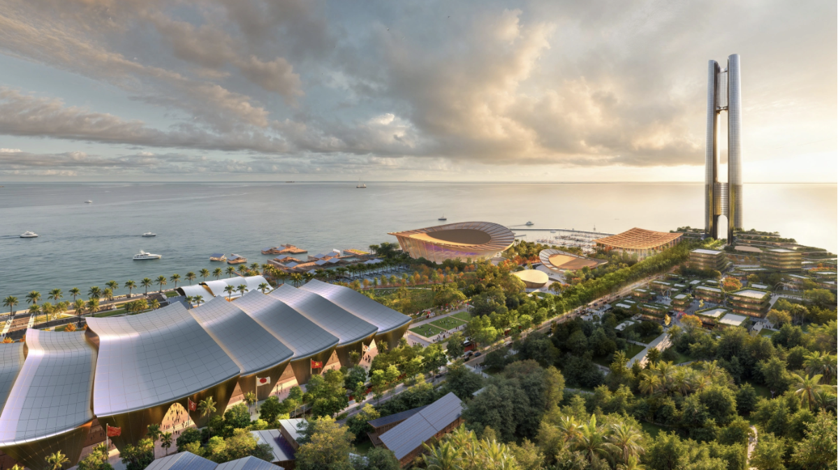 Phối cảnh khu tổ hợp các dự án phục vụ APEC 2027 