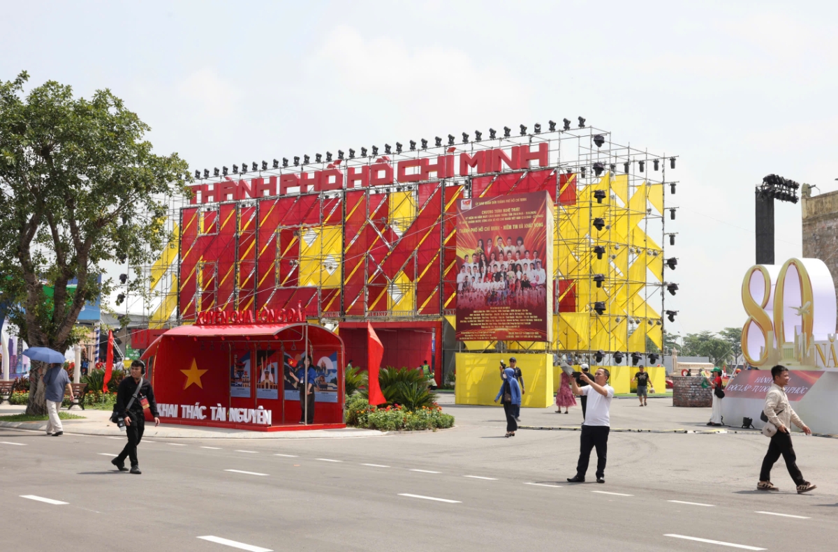 Khu trưng bày ngoài trời của Thành phố Hồ Chí Minh có vị trí 