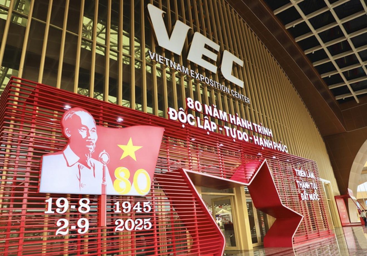 Triển lãm thành tựu đất nước “80 năm hành trình Độc lập - Tự do - Hạnh phúc” đã khai mạc sáng ngày 28/8.