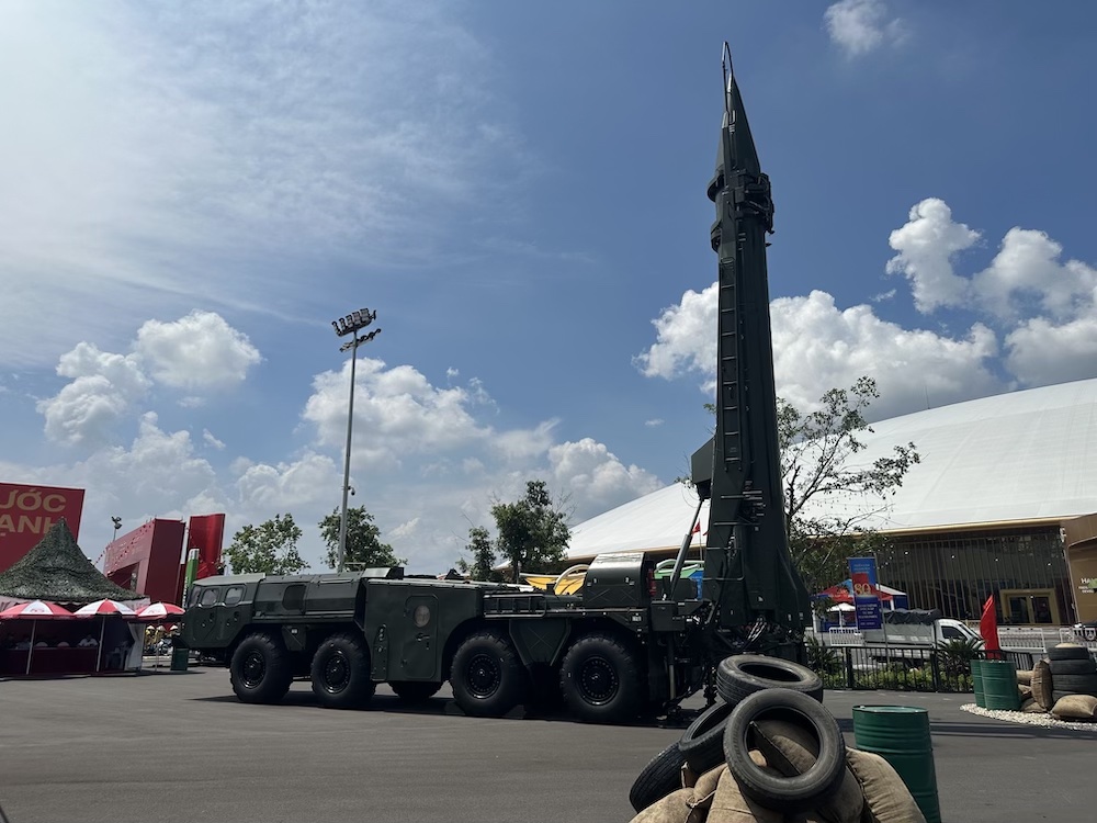 <i> Scud-B được coi là biểu tượng cho sức mạnh răn đe rầm xa của Pháo binh - Tên lửa Việt Nam. Hiện đây là hệ thống tên lửa đạn đạo duy nhất tại khu vực Đông Nam Á.</i>