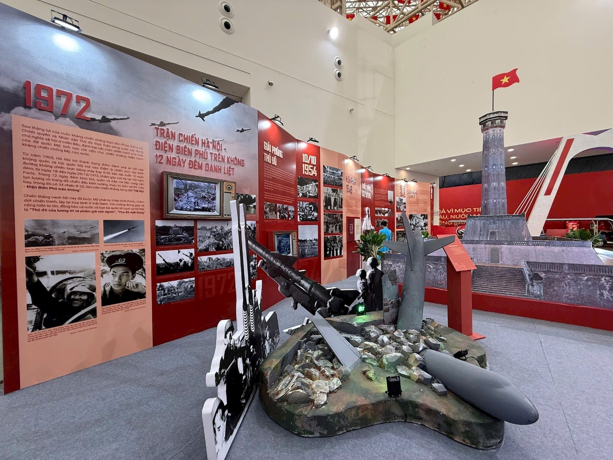 Không gian giới thiệu lịch sử đấu tranh của Thủ đô