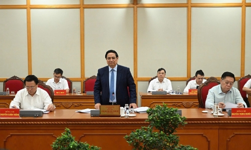 Bộ Chính trị làm việc về Đại hội Đảng bộ thành phố Hải Phòng và tỉnh Quảng Ngãi