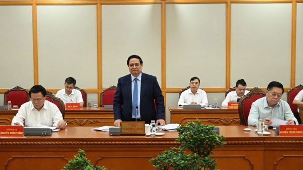 Bộ Chính trị làm việc về Đại hội Đảng bộ thành phố Hải Phòng và tỉnh Quảng Ngãi