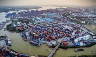 Ba cảng biển Việt Nam lọt nhóm đầu cảng xử lý hàng
container lớn nhất thế giới
