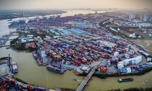 Ba cảng biển Việt Nam lọt nhóm đầu cảng xử lý hàng
container lớn nhất thế giới

