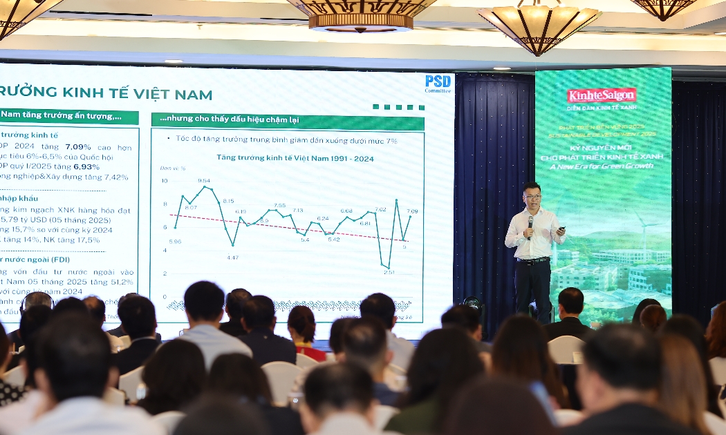 Quang cảnh Diễn đàn Kinh tế Xanh tổ chức ngày 28/8 tại Thành phố Hồ Chí Minh