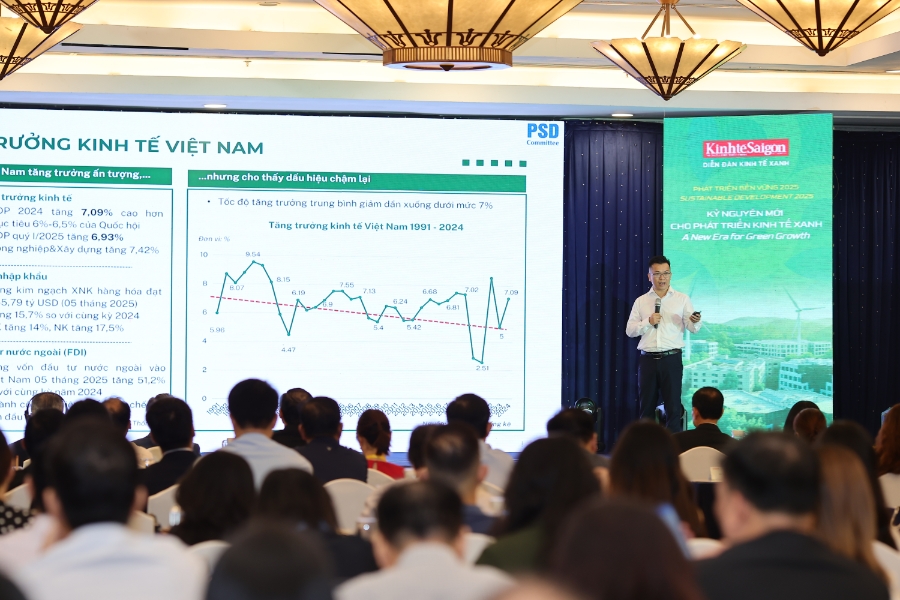 Quang cảnh Diễn đàn Kinh tế Xanh tổ chức ngày 28/8 tại Thành phố Hồ Chí Minh