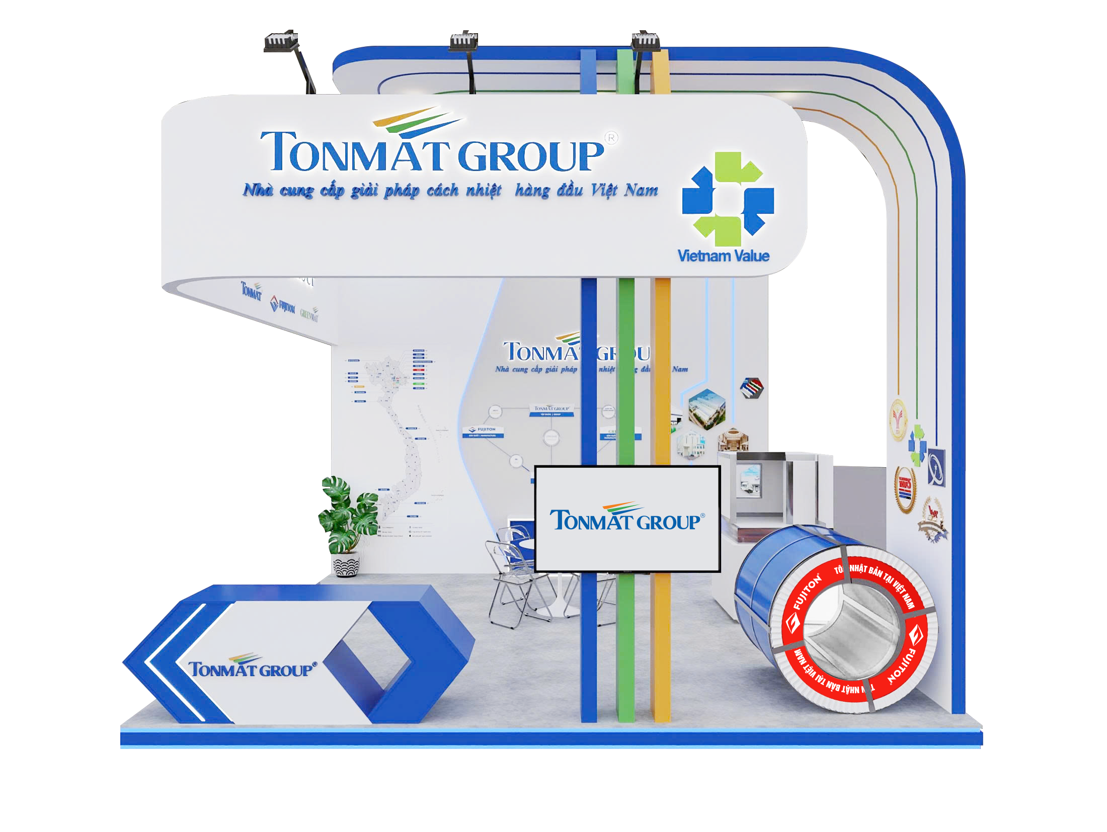 TONMAT Group khẳng định vị thế thương hiệu Việt, lan tỏa thông điệp “đổi mới – sáng tạo – vì tương lai xanh”, mở rộng cơ hội kết nối trong nước, quốc tế.